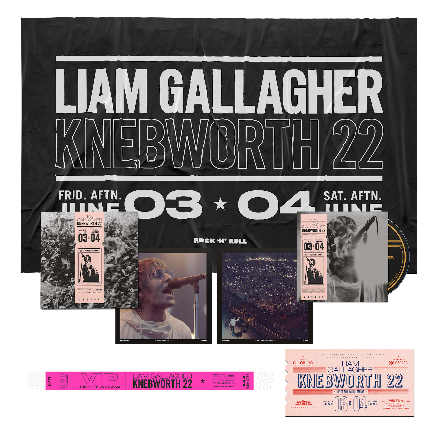 Knebworth 22 Deluxe CD Liam Gallagher Official Store